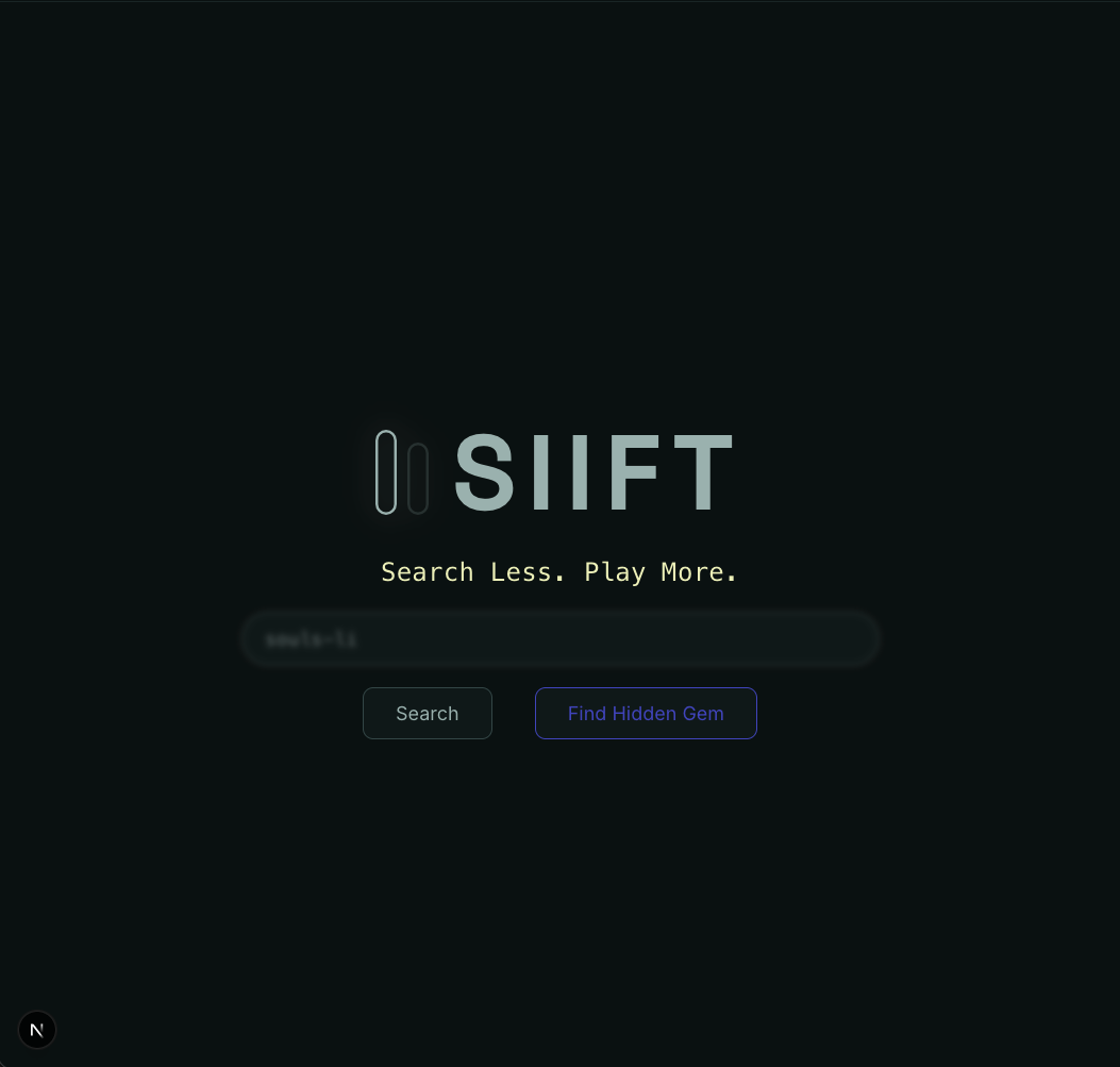 Hidden gem feature
